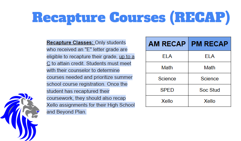 RECAP Courses